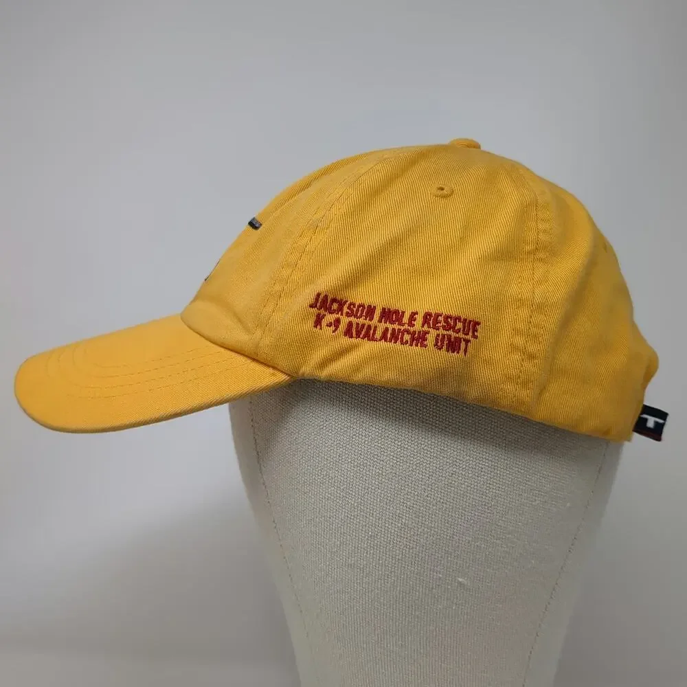 Titan Baseball Cap Yellow One Size Jackson Hole Rescue K-9 Avalanche Unit Hat